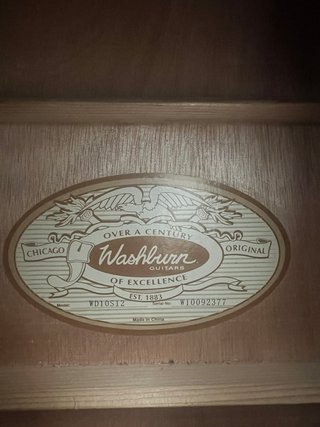 Washburn WD10S12 Guitarra 12 cuerdas