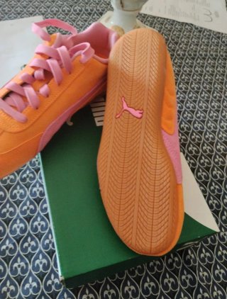 Puma Speedcat taglia 37 arancioni rosa