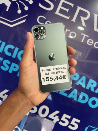 iPhone 11 Pro Max 64GB 100% Batería