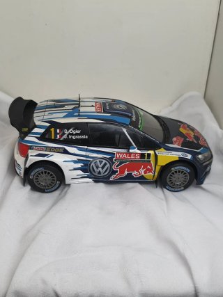 Maqueta Volkswagen Polo WRC Ogier 1/18 Altaya