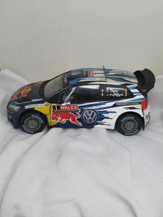 Maqueta Volkswagen Polo WRC Ogier 1/18 Altaya