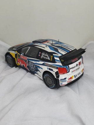 Maqueta Volkswagen Polo WRC Ogier 1/18 Altaya