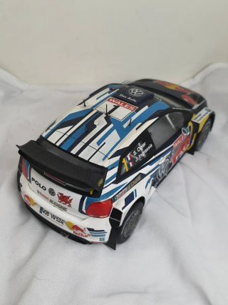 Maqueta Volkswagen Polo WRC Ogier 1/18 Altaya