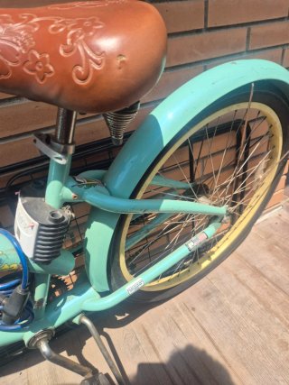 Bicicleta NIRVE Vintage Celeste