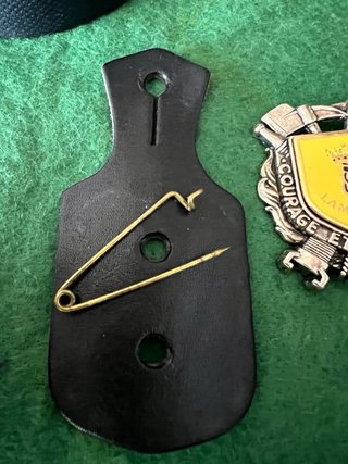 Insignia Bomberos Francia Lamanon