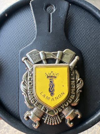 Insignia Bomberos Francia Lamanon