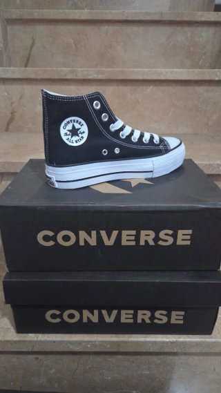 Converse Botín Doble Suela Negro