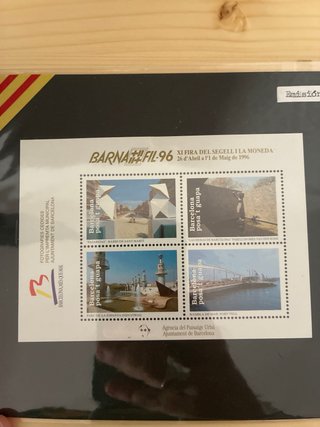 Sello Barnafil 96 Edición Numerada