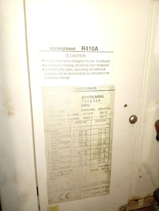 Aire Acondicionado Fujitsu 6000 frigorias