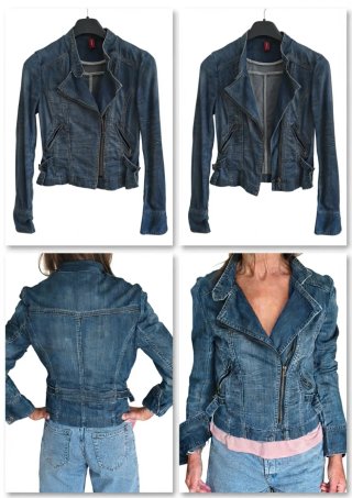 Giubbotto jeans donna