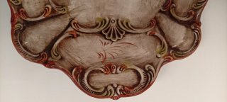 SOPERA ANTIGUA DE PORCELANA CAPODIMONTE ITALIANA