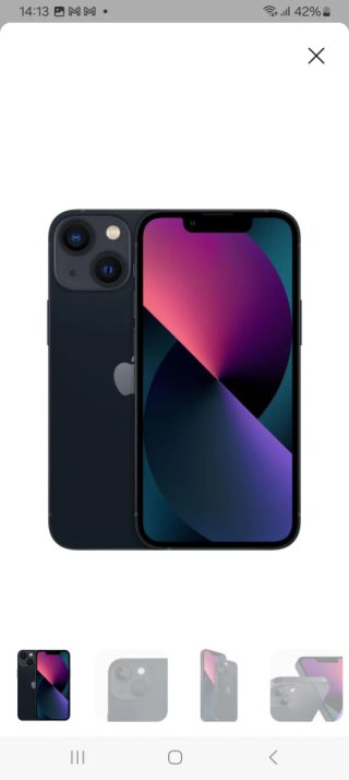 iPhone 13 mini 128GB Blu Marina