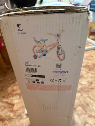 Bicicleta infantil Barbie 16
