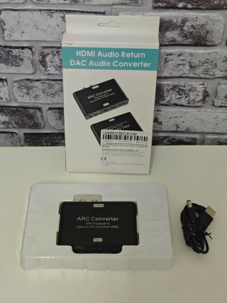 Extractor de Audio ARC HDMI a Analógico