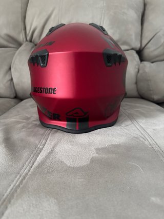 Casco Acerbis Jet Aria Rojo