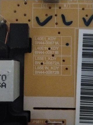 Despiece fuente BN44-00871A,  SAMSUNG UE40K5570SU