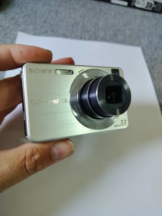 Sony Cyber-shot DSC-W120 Plata