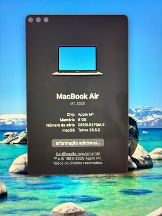 MacBook Air M1 8GB RAM 512GB SSD