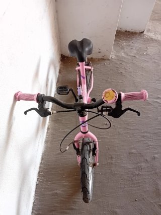 Bicicleta niña 3-6 años rosa