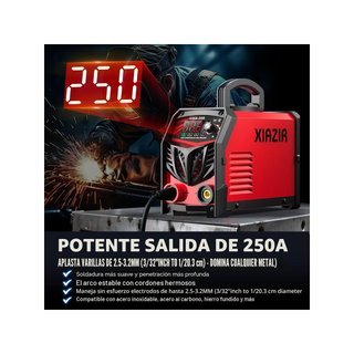 Soldador ARC 250A 220V portátil IGBT B0FDKT5Y97