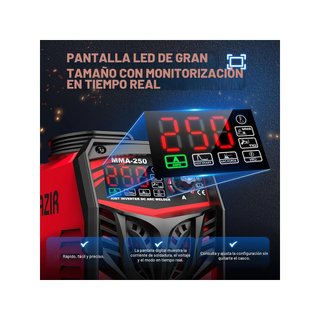 Soldador ARC 250A 220V portátil IGBT B0FDKT5Y97