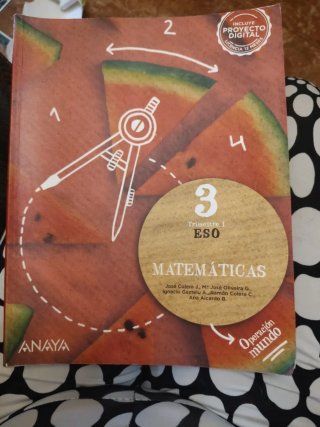 Libro de matemáticas