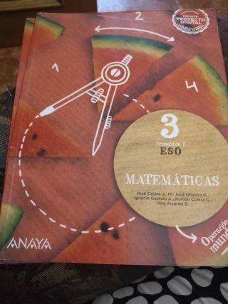 Libro de matemáticas