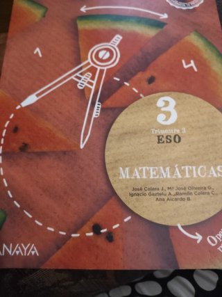 Libro de matemáticas