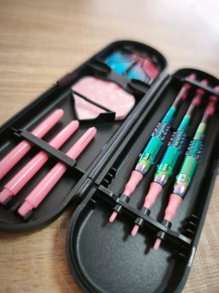 Dardos punta de plastico Rainbow