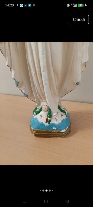 Madonna in gesso anni '50