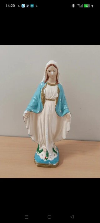 Madonna in gesso anni '50