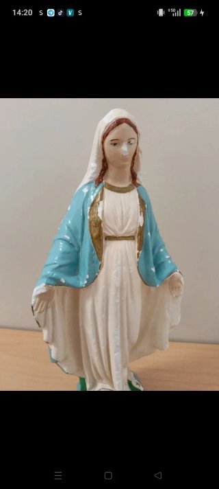 Madonna in gesso anni '50