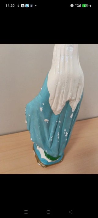 Madonna in gesso anni '50