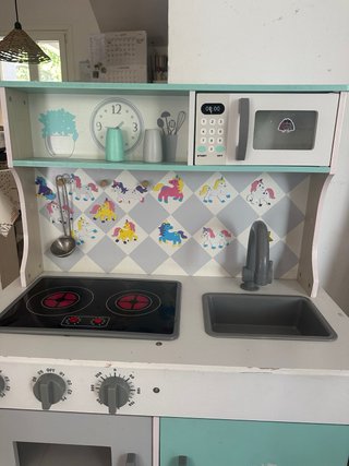 Cocinita infantil de madera