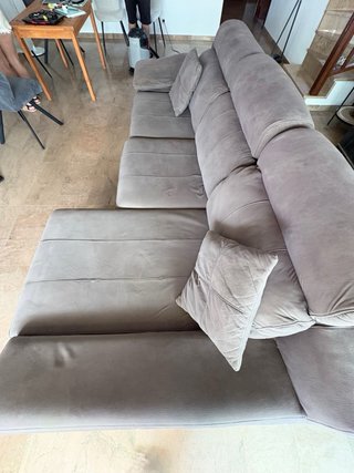 Sofá modular gris/marrón