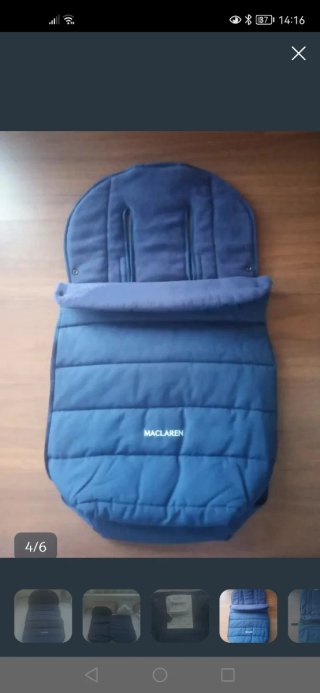 Saco universal silla de paseo McLaren