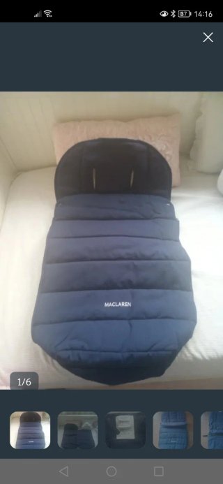 Saco universal silla de paseo McLaren