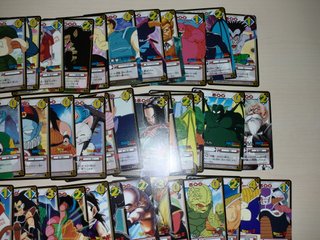 Dragon ball Cardgame lot part 1 (92 cards)