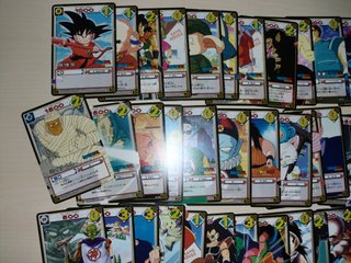 Dragon ball Cardgame lot part 1 (92 cards)