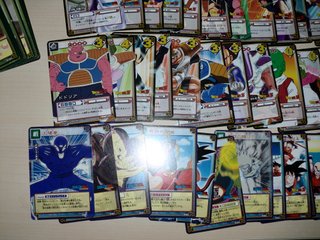Dragon ball Cardgame lot part 1 (92 cards)