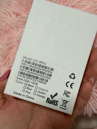 Mini iPhone 18 XS Nero