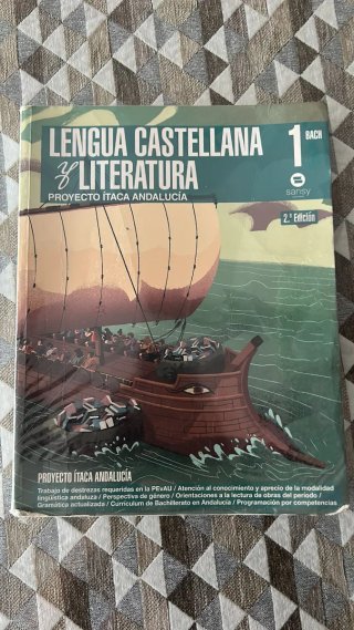 Lengua castellana y literatura, 1 BACH.