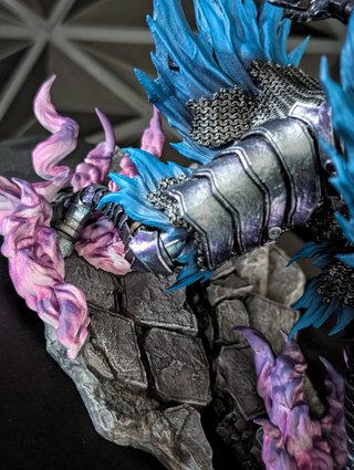 Artorias Figura resina pintado a mano