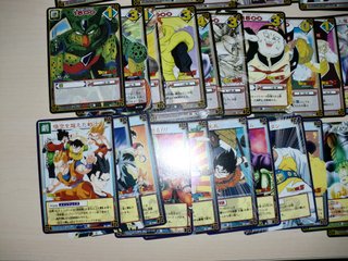 Dragon ball Cardgame lot part 2 (61 cards)