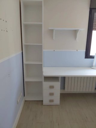 Dormitorio juvenil blanco