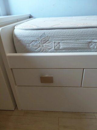 Dormitorio juvenil blanco