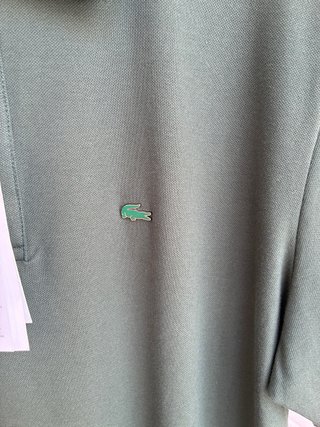 Polo Lacoste Verde Talla XL
