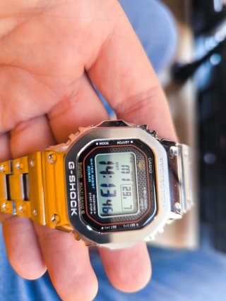 Casio G-Shock GMW-B5000D-1C Plata