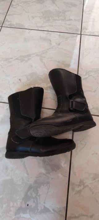 Stivali da moto da donna neri