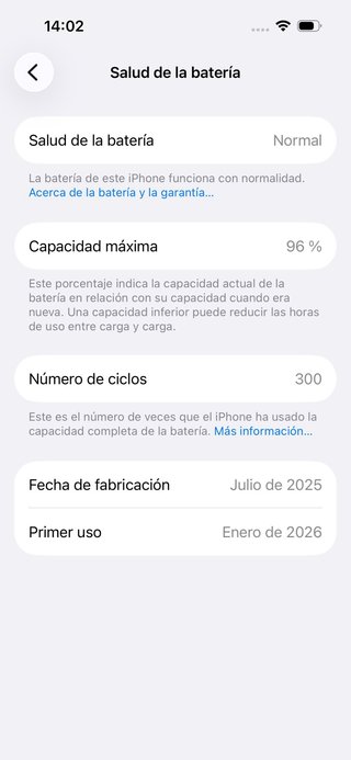 iPhone 16 256 GB Azul